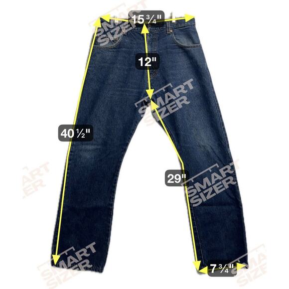 Levis 517 Jeans Mens 34x30 RUNS SMALL Boot Cut Cowboy Rodeo Rancher Red Tab - Picture 3 of 14